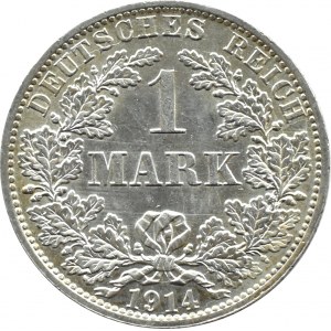 Niemcy, 1 marka 1914 A, Berlin