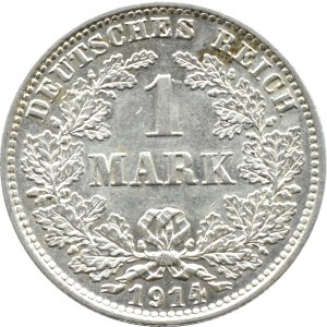Germany, 1 mark 1914 E, Muldenhütten