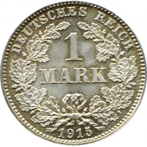 Niemcy, 1 marka 1915 J, Hamburg