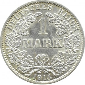 Niemcy, 1 marka 1914 A, Berlin