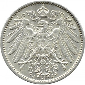 Niemcy, 1 marka 1915 J, Hamburg