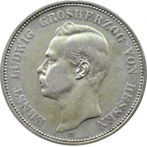 Niemcy, Hesja, Ernest Ludwig, 5 marek 1900 A, Berlin, BARDZO RZADKIE
