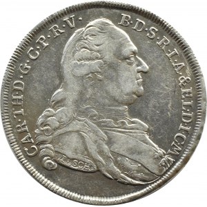 Niemcy, Bawaria, Karol II Teodor, talar 1781, Monachium