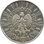 II RP, Józef Piłsudski, 10 złotych 1939, Warszawa