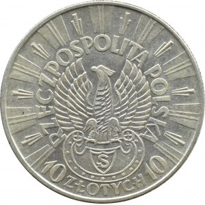 II RP, Józef Piłsudski 10 złotych 1934 strzelecki, Warszawa