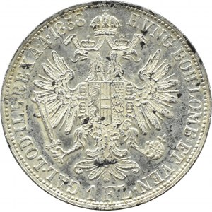 Austria, Franciszek Józef I, floren 1858 A, Wiedeń