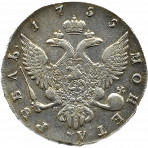 Rusko, Alžbeta, rubľ 1755 СПБ ЯI, Sankt Peterburg