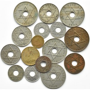 Brytyjska Afryka Zachodnia, XX wiek, Edward VIII, Jerzy V, Jerzy Vi, lot monet