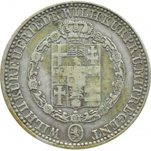 Niemcy, Hesja-Kassel, Wilhelm II i Fryderyk Wilhelm, talar 1835, Kassel