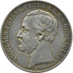 Niemcy, Oldenburg, Mikołaj Fryderyk, talar 1860 B, Hannover