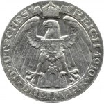 Niemcy, Prusy, Wilhelm II, 3 marki 1910 A, Berlin, 100-lecie Uniwersytetu w Berlinie