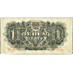 Polska Ludowa, seria lubelska, 1 złoty 1944, seria BT, ….-owym, UNC