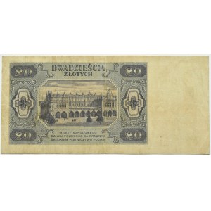 RP, 20 złotych 1948, seria BY, Warszawa