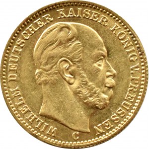 Germania, Prussia, Guglielmo I, 20 marco 1872 C, Francoforte sul Meno, Bella
