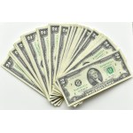 USA, T. Jefferson, paczka 2 dolary 2013 B, Nowy York, seria A