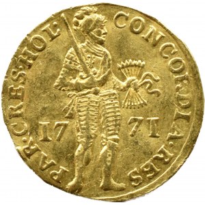 Holandsko, holandský dukát 1771, Dordrecht