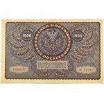 II RP, 1000 marek 1919, I serja DF - typ 7, Warszawa
