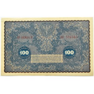 II RP, 100 marek 1919, IF seria F