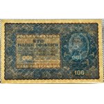 II RP, 100 marek 1919, IF seria F
