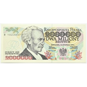 III RP, I. J. Paderewski, 2000000 złotych 1993, seria B, UNC