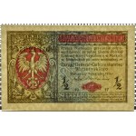 General Government, 1/2 značky 1916 General, série B, UNC