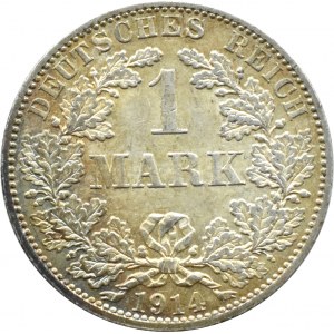 Niemcy, 1 marka 1914 A, Berlin