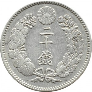 Japonia, Mutsuhito (Meiji) (1868 - 1912), 20 sen 1894 (27), Osaka