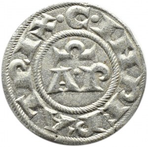 Italien, Königreich Sizilien, Heinrich VI. (1194-1197), Denar, Brindisi, SCHÖN!