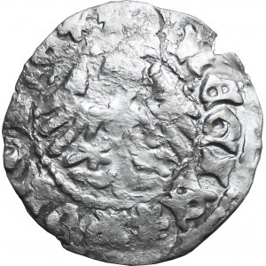 Ladislaus Jagiello, half-penny with letter P, Cracow BEAUTIFUL VERY RARE