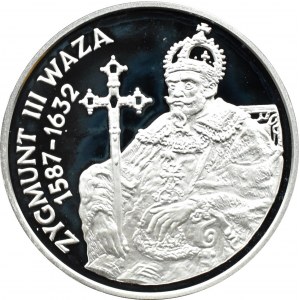 III RP, 10 złotych 1998, Zygmunt III Waza - półpostać, Warszawa, UNC