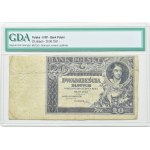 II RP, 20 złotych 1931, bez serii, numeratora i poddruku, Warszawa, GDA