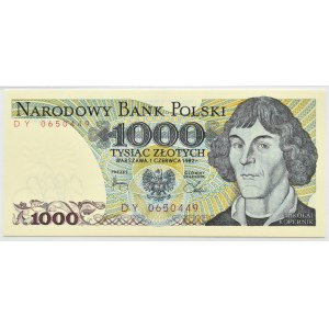 PRL, M. Kopernik, 1000 złotych 1982, seria DY, PMG 67 EPQ