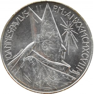 Watykan, Jan Paweł II, 500 lirów 1998, 20 lat pontyfikatu Jana Pawła II, Rzym