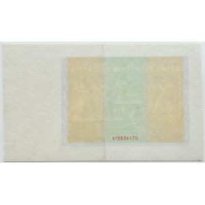II RP, 50 złotych 1936, seria AY, destrukt bez nadruku głównego, GDA