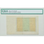 II RP, 50 złotych 1936, seria AY, destrukt bez nadruku głównego, GDA