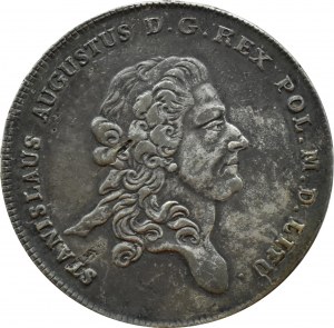 Stanisław A. Poniatowski, talar 1777 E.B. LITU, Warszawa