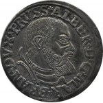 Prusy Książęce, Albrecht Hohenzollern, trojak 1540, Królewiec - NIEOPISANY