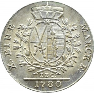 Niemcy, Saksonia, Fryderyk August III, talar 1780 I.E.C., Drezno, PIĘKNE!
