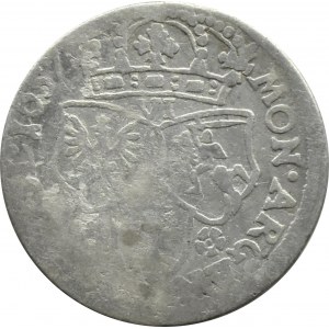 Jan II Kazimierz, szóstak 1657, Kraków, RZADKI