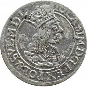 Jan II Kazimierz, szóstak 1662 AT, Kraków