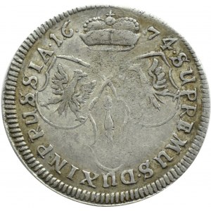 Niemcy, Prusy, Fryderyk II Wielki, szóstak 1674 CV, Królewiec