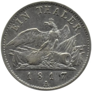 Niemcy, Prusy, Fryderyk Wilhelm III, talar 1817 A, Berlin