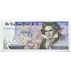 De La Rue Giori, 1 Varinota - WZÓR - seria EE