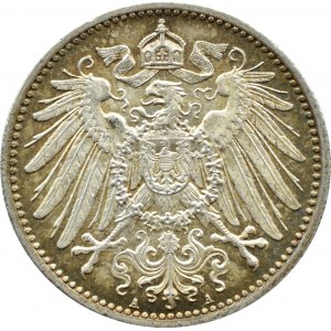 Niemcy, Cesarstwo, 1 marka 1915 A, Berlin, UNC