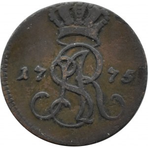 Stanisław A. Poniatowski, grosz 1775 E.B., Warszawa