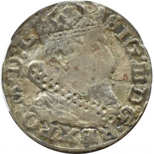 Zygmunt III Waza, grosz 1626, Wilno, pogoń niewpisana w tarczę