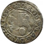 Zygmunt III Waza, grosz 1626, Wilno, pogoń niewpisana w tarczę