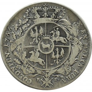 Stanisław A. Poniatowski, talar 1766 - Zbrojarz, Warszawa,