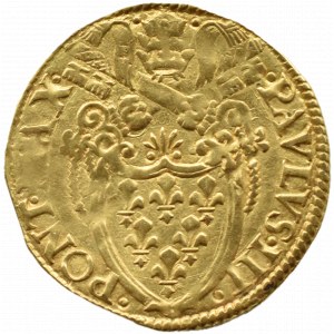 Państwo Kościelne, Paweł III (1534-1549), scudo d'Oro, Rzym - RZADKIE