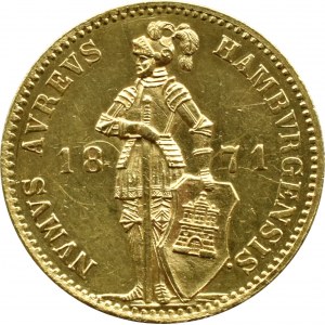 Niemcy, Wolne Miasto Hamburg, dukat 1871